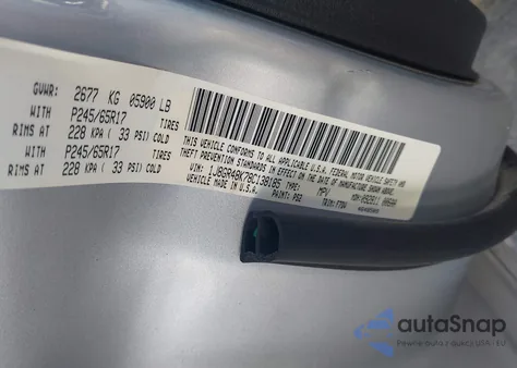 2008 Jeep Grand Cherokee Laredo from USA, damaged, VIN 1J8GR48K78C138185